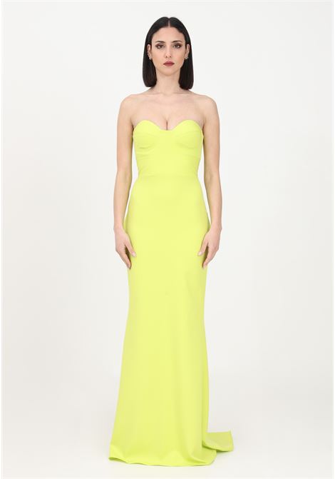 Long lime dress for women with code VALERIA MAZZA | 283LIME