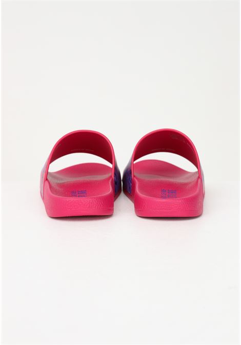 Fuchsia slippers for women with Logo Couture print VERSACE JEANS COUTURE | slipper | 74VA3SQ3ZS631PR5