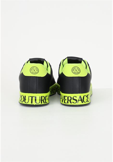 Court 88 men's white casual sneakers with side logo print VERSACE JEANS COUTURE | Sneakers | 74YA3SK6ZP262899