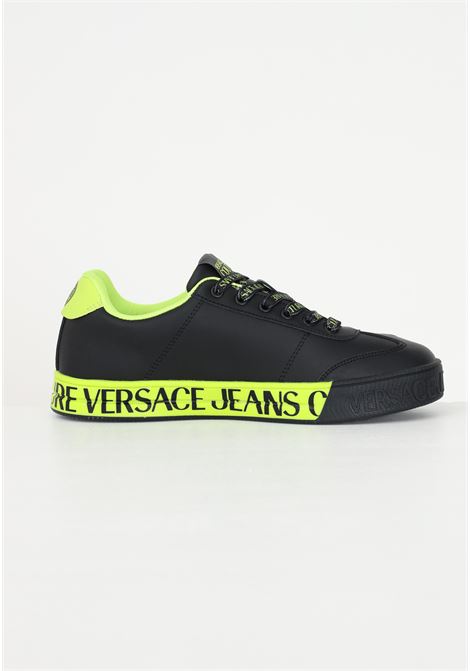 Court 88 men's white casual sneakers with side logo print VERSACE JEANS COUTURE | Sneakers | 74YA3SK6ZP262899