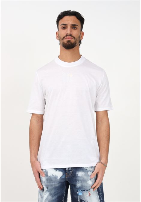 Men's white casual t-shirt YES LONDON | T-shirt | XM4007BIANCO