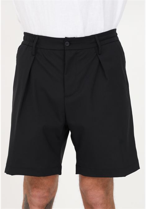 Stylish black men's shorts YES LONDON | Shorts | XS4136NERO