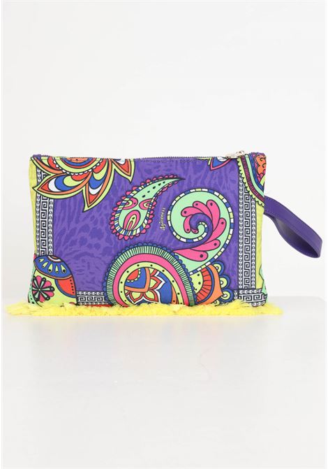 Women's clutch bag with capri cashmere pattern 4GIVENESS | Bags | FGAW3689200