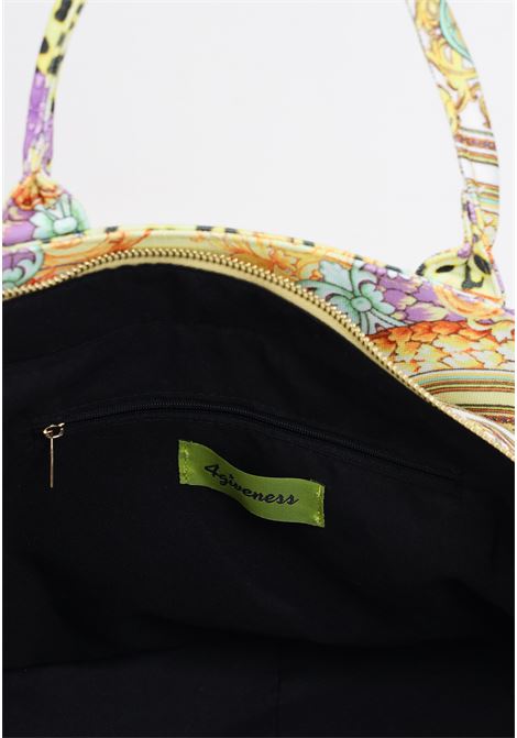 Saint tropez big pretty baroque patterned women's bag 4GIVENESS | FGAW4083200