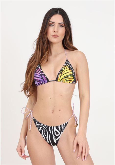Bikini da donna triangolo e slip savage wings 4GIVENESS | Beachwear | FGBW3567200