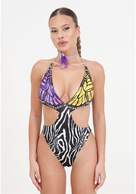 Monokini da donna fantasia savage 4GIVENESS | Beachwear | FGBW3570200