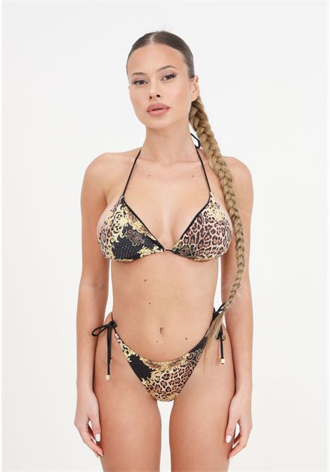 Bikini da donna triangolo e slip gothic queen 4GIVENESS | Beachwear | FGBW3785200