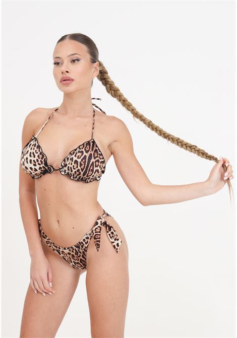 Bikini da donna fantasia leopard 4GIVENESS | Beachwear | FGBW3815200