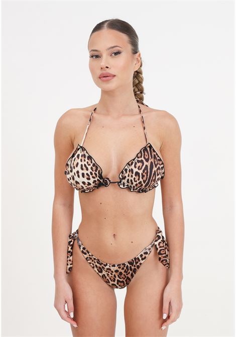 Bikini da donna fantasia leopard 4GIVENESS | Beachwear | FGBW3815200