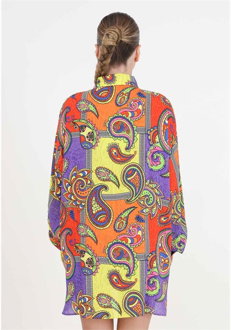 Camicia da donna fantasia floreale con bottoni e maniche lunghe 4GIVENESS | Camicie | FGCW3630200