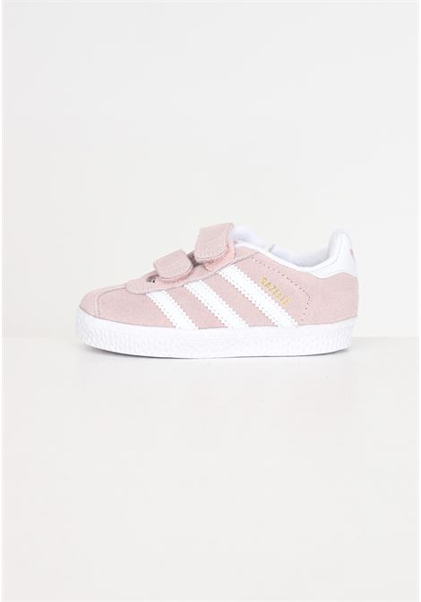 Gazelle cf i white and pink newborn sneakers ADIDAS ORIGINALS | Sneakers | AH2229.