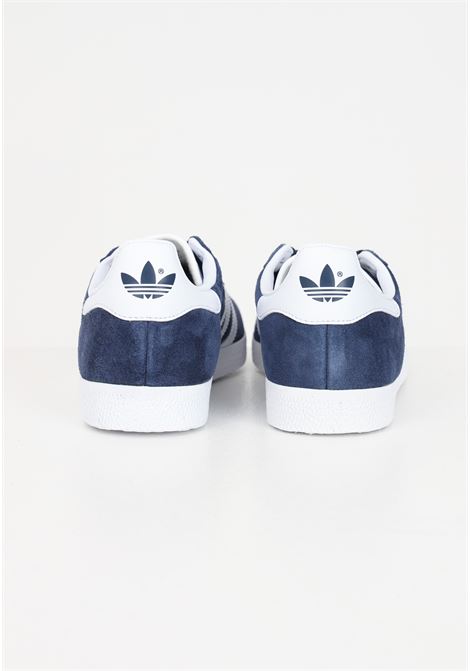 Men's low-neck sneakers in navy blue suede with the iconic 3 stripes ADIDAS ORIGINALS | Sneakers | BB5478.