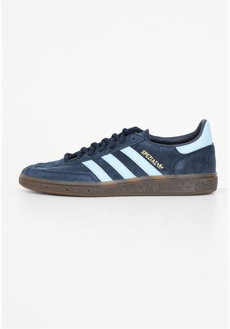 Blue sneakers with gold logo ADIDAS ORIGINALS | Sneakers | BD7633.