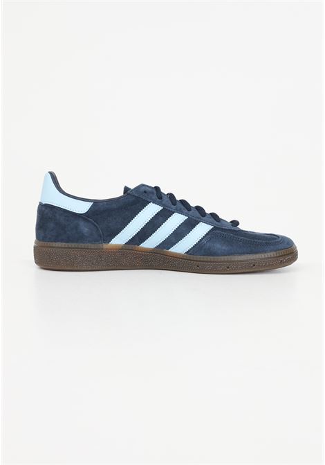 Blue sneakers with unisex gold logo ADIDAS ORIGINALS | Sneakers | BD7633.