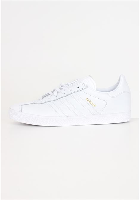 Gazelle j men's and women's white sneakers ADIDAS ORIGINALS | Sneakers | BY9147.