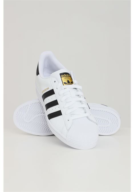 SUPERSTAR black and white sneakers for men and women ADIDAS ORIGINALS | EG4958.