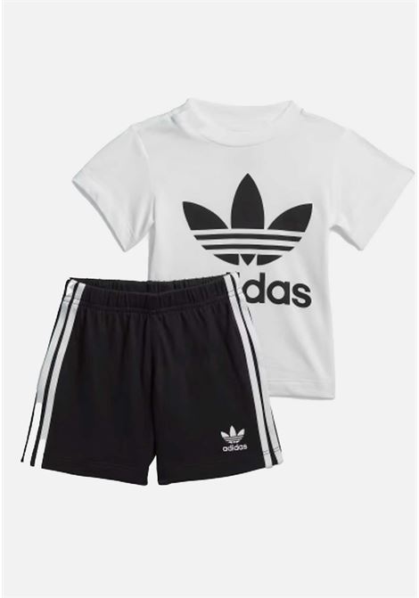 Two-tone Trefoil Shorts Tee baby outfit ADIDAS ORIGINALS |  | FI8318.