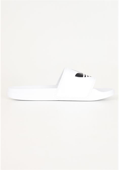 Adilette lite black and white men's slippers ADIDAS ORIGINALS | Slippers | FU8297.