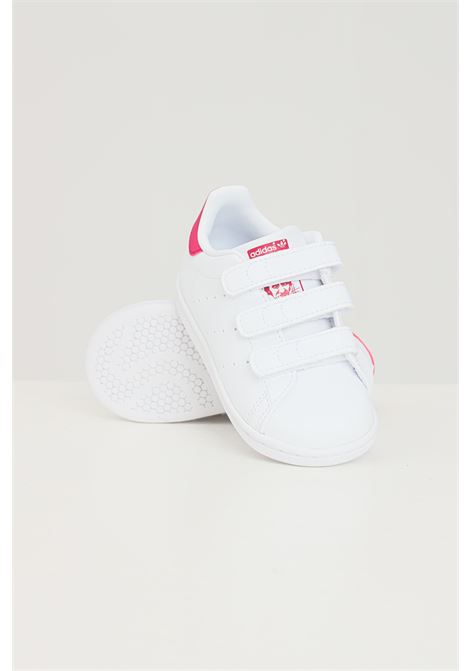 Sneakers Stan Smith bianche da neonato con strappi ADIDAS ORIGINALS | Sneakers | FX7538.