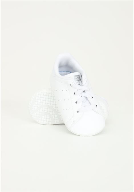 White Stan Smith Crib sneakers for newborns ADIDAS ORIGINALS | Sneakers | FY7892.