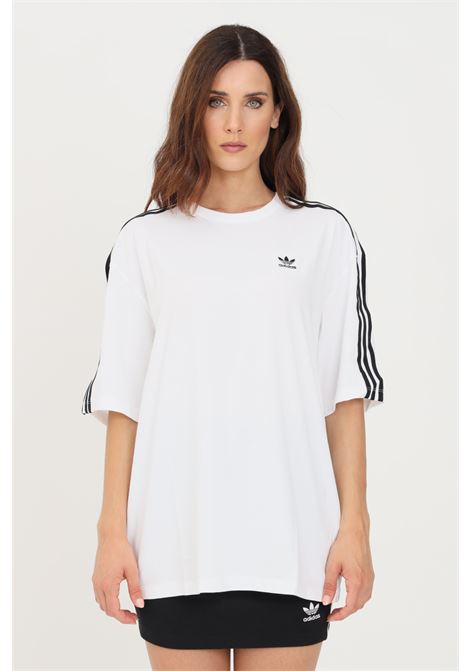Adicolor classic over white women's t-shirt ADIDAS ORIGINALS | T-shirt | H37796.