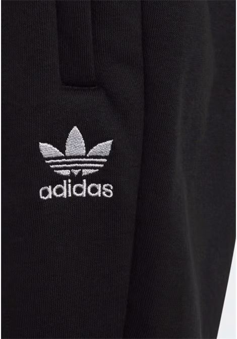 Black tracksuit with logo for boys and girls ADIDAS ORIGINALS | Sport suits | HC9512.