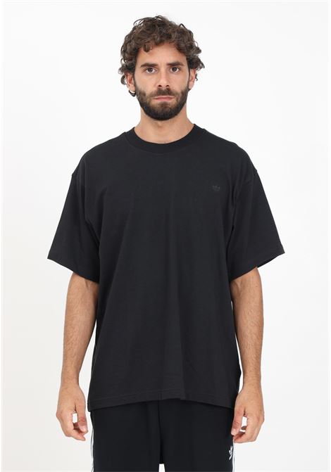 T-shirt Adicolor Contempo nera da uomo ADIDAS ORIGINALS | HK2890.
