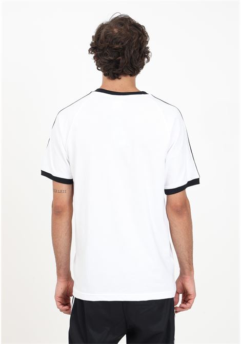 T-shirt Adicolor Classics 3-Stripes bianca da uomo ADIDAS ORIGINALS | T-shirt | IA4846.