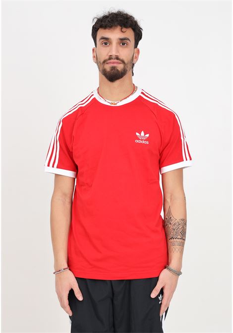 Better scarlet adicolor classic 3 stripes men's t-shirt ADIDAS ORIGINALS | IA4852.