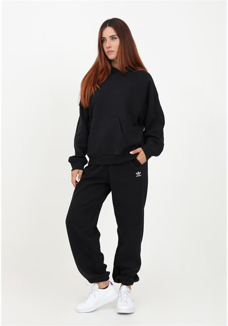 Pantalone sportivo nero da donna Essentials Fleece ADIDAS ORIGINALS | Pantaloni | IA6437.