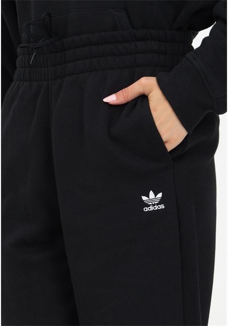Pantalone sportivo nero da donna Essentials Fleece ADIDAS ORIGINALS | Pantaloni | IA6437.