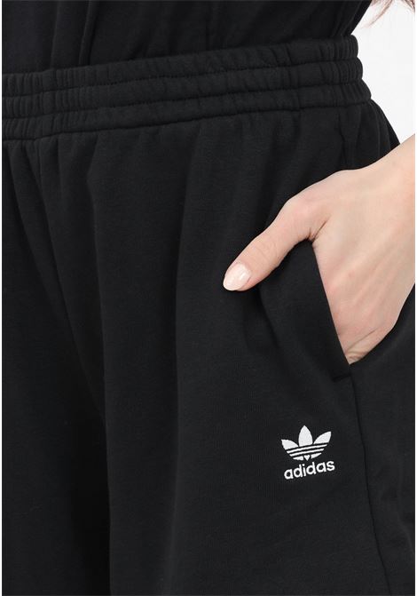 Shorts sportivo nero da donna Adicolor Essentials French Terry ADIDAS ORIGINALS | Shorts | IA6451.