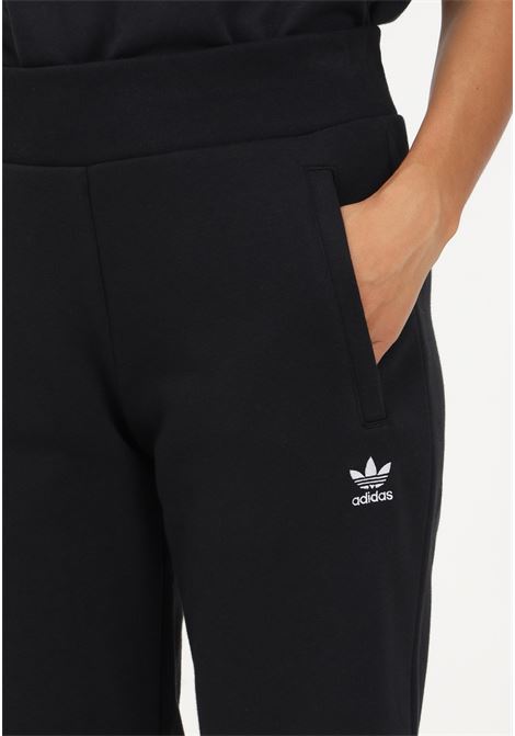 Pantalone sportivo nero da donna con ricamo logo ADIDAS ORIGINALS | Pantaloni | IA6457.