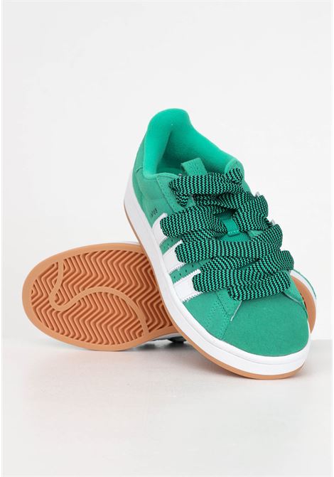 Campus 00s w green and white men's sneakers ADIDAS ORIGINALS | Sneakers | ID0279.
