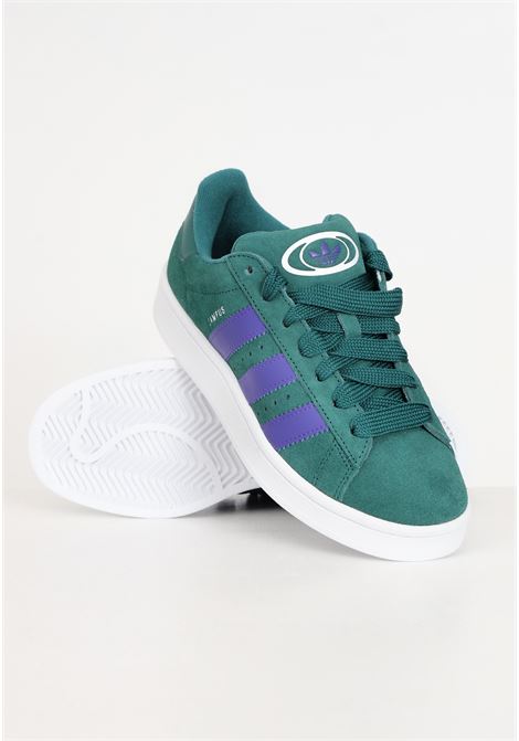 Campus 00s W green and purple men's sneakers ADIDAS ORIGINALS | ID3170.