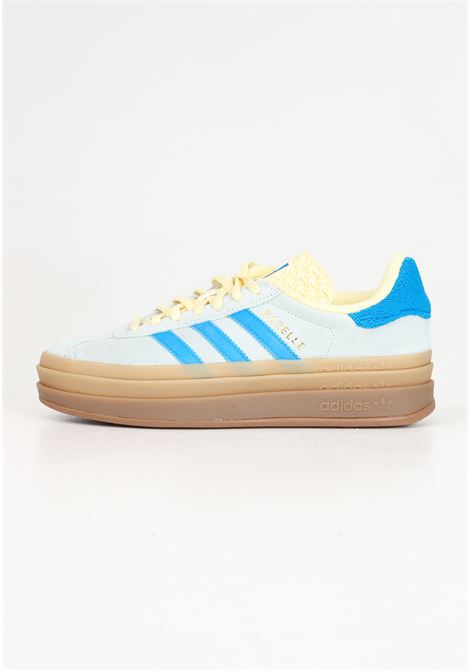 Gazelle bold w. light blue and yellow women's sneakers ADIDAS ORIGINALS | Sneakers | IE0430.