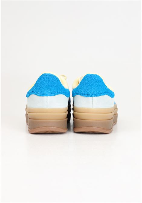 Sneakers da donna azzurre e gialle Gazelle bold w ADIDAS ORIGINALS | Sneakers | IE0430.