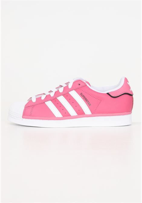 Sneakers da donna rosa con 3 stripes bianche SUPERSTAR ADIDAS ORIGINALS | Sneakers | IE0863.