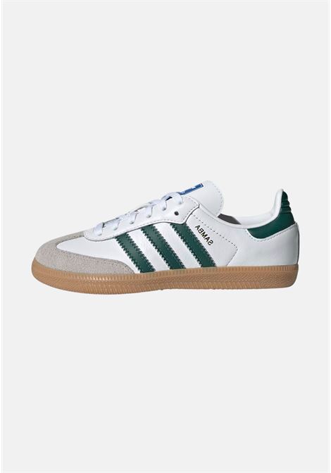 White and green Samba og children's sneakers ADIDAS ORIGINALS | Sneakers | IE1334.
