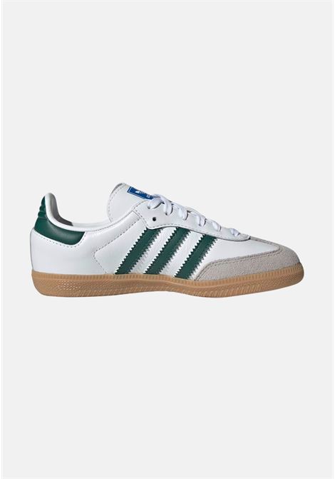 White and green Samba og children's sneakers ADIDAS ORIGINALS | Sneakers | IE1334.