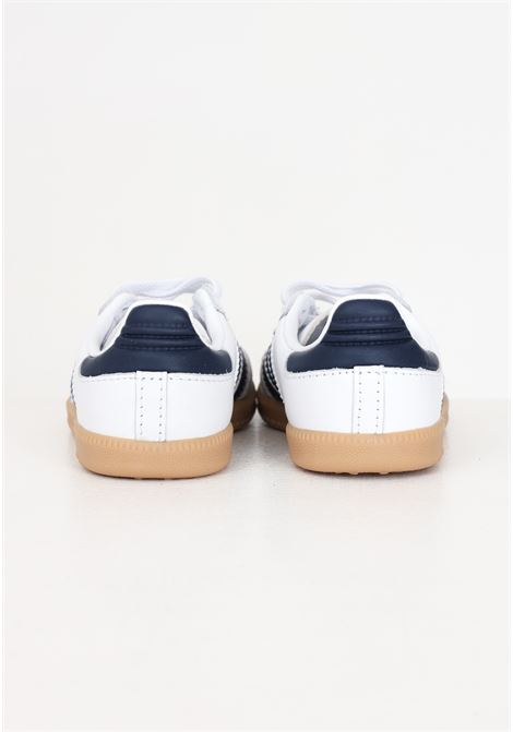 Samba og el i white and blue baby sneakers ADIDAS ORIGINALS | IE1335.