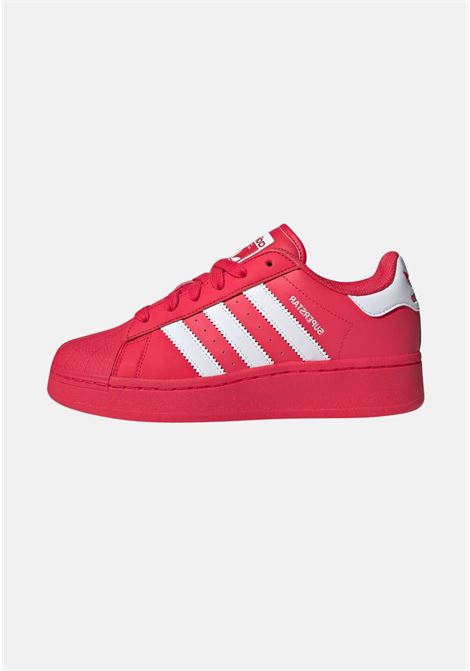 Superstar XLG white and red women's sneakers ADIDAS ORIGINALS | Sneakers | IE2986.