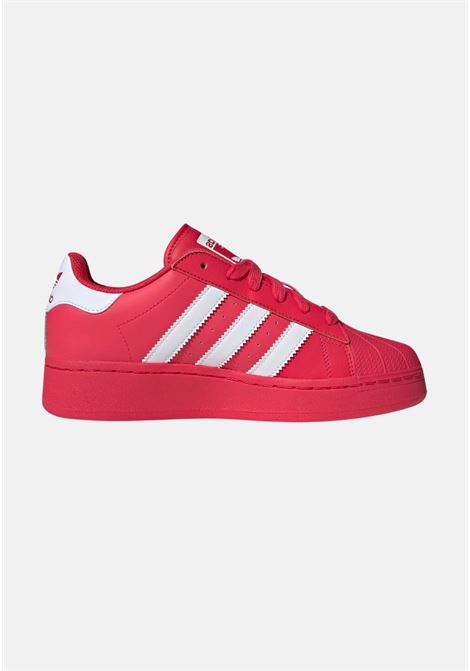 Sneakers da donna bianche e rosse Superstar XLG ADIDAS ORIGINALS | Sneakers | IE2986.
