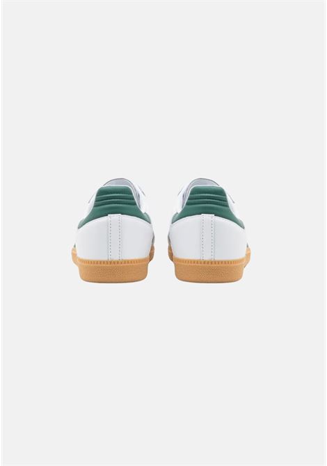 Samba OG white and green men's and women's sneakers ADIDAS ORIGINALS | IE3437.