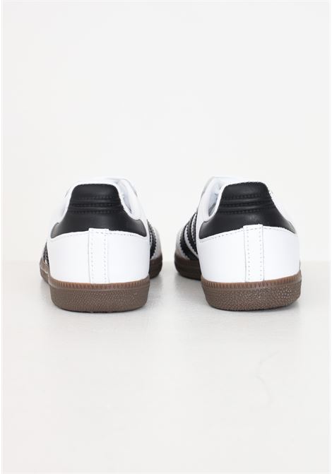 Sneakers bambino bambina bianche e nere Samba og c ADIDAS ORIGINALS | Sneakers | IE3677.
