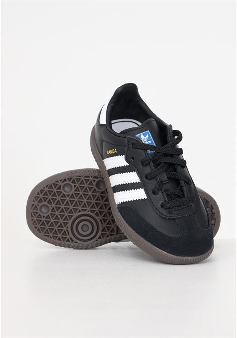 Sneakers neonato nere con strisce modello Samba OG EL I ADIDAS ORIGINALS | Sneakers | IE3680.