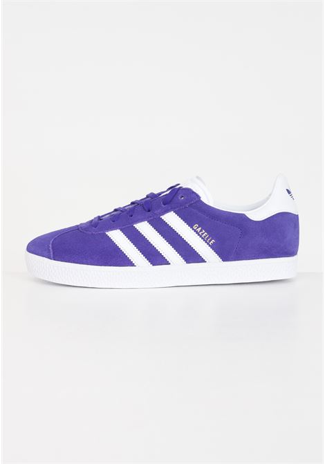 Gazelle white and purple women's sneakers ADIDAS ORIGINALS | Sneakers | IE5597.