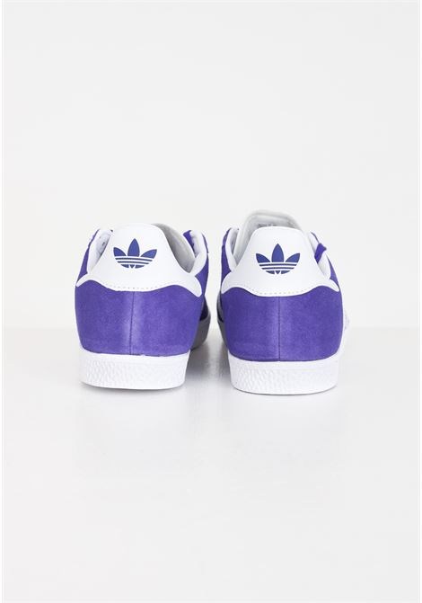 Gazelle white and purple women's sneakers ADIDAS ORIGINALS | Sneakers | IE5597.