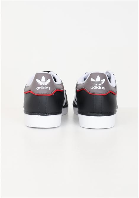Sneakers Superstar da uomo nere bianche e rosse ADIDAS ORIGINALS | Sneakers | IF3641.