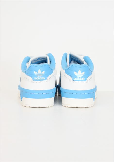 Sneakers da uomo Rivarly low bianche e azzurre ADIDAS ORIGINALS | IF6135.